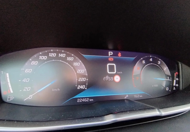 Peugeot 3008 cena 111900 przebieg: 23000, rok produkcji 2021 z Tychy małe 137